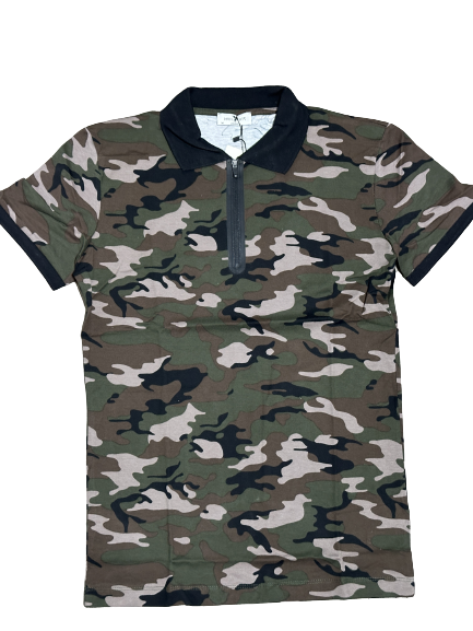 7thhvn Camo Polo