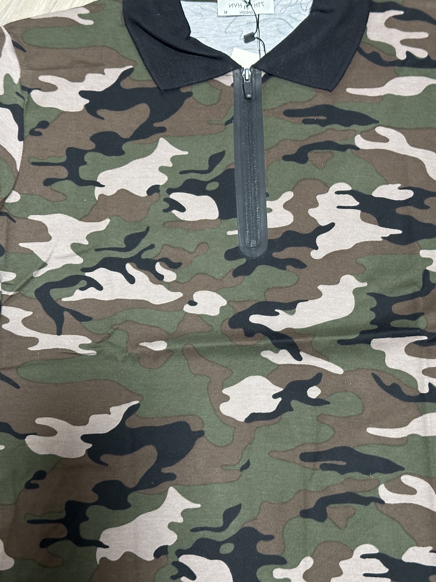 7thhvn Camo Polo