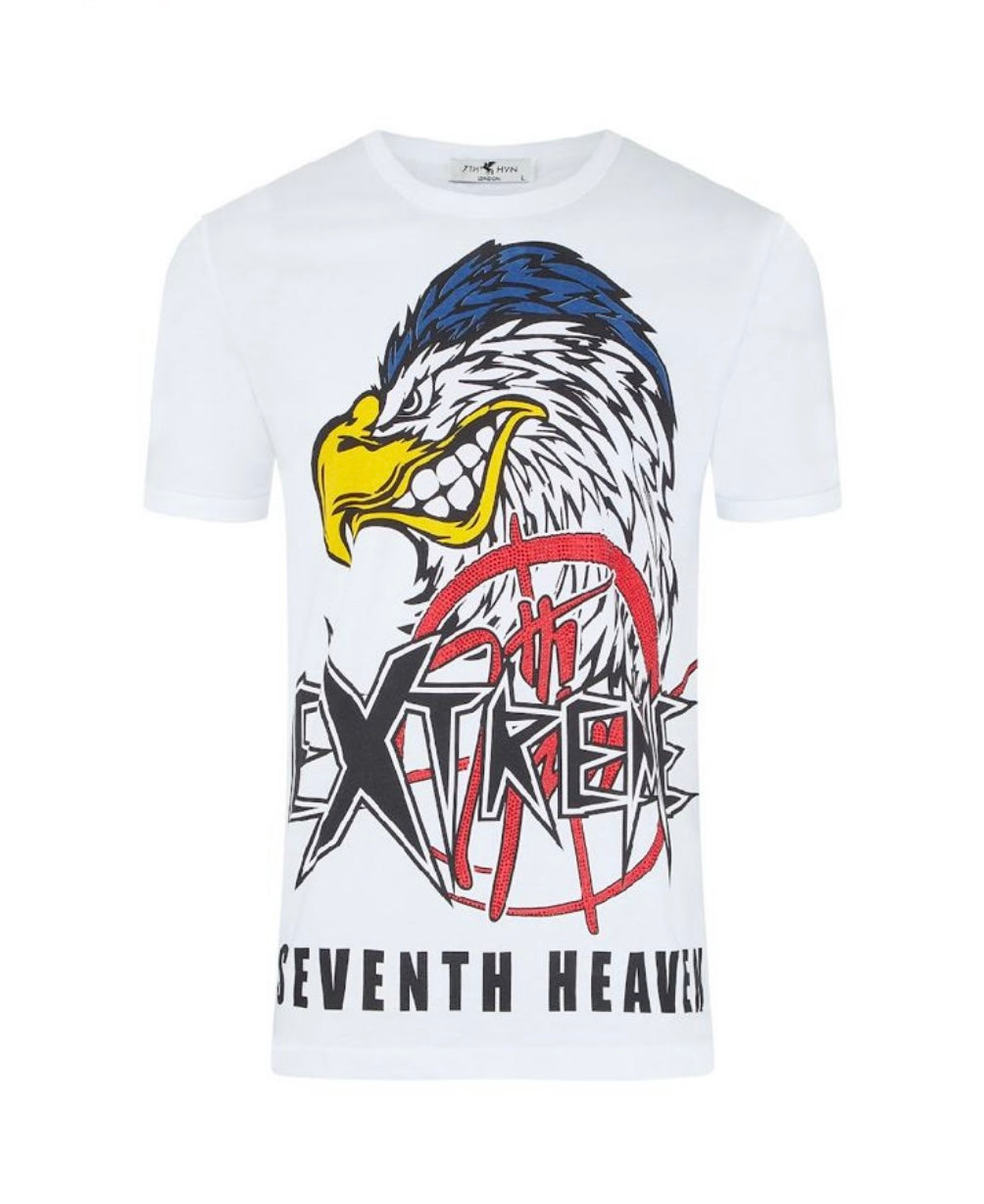 7thhvn Angry Eagle Tee